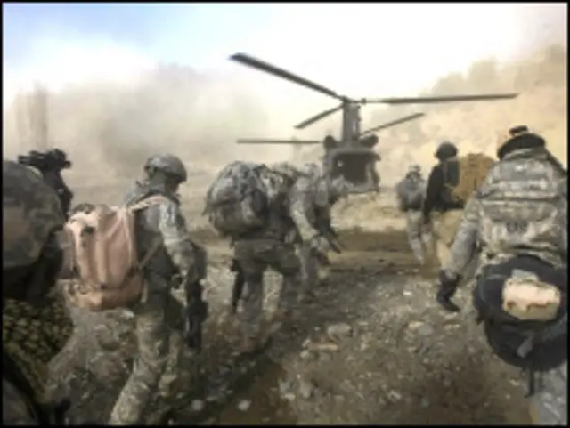 AS mengerahkan pasukan ke Afghanistan sejak akhir 2001