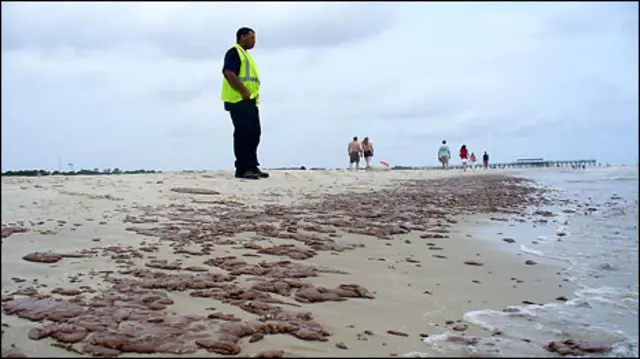 Akibat kebocoran sumur minyaknya di Teluk Meksiko, BP harus membayar ganti rugi untuk dampak lingkungan hingga Rp 50 triliun