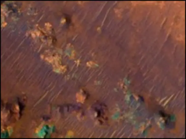 نیلی فوسا در مریخ