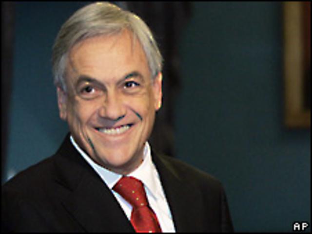 Sebastián Piñera, presidente de Chile. 