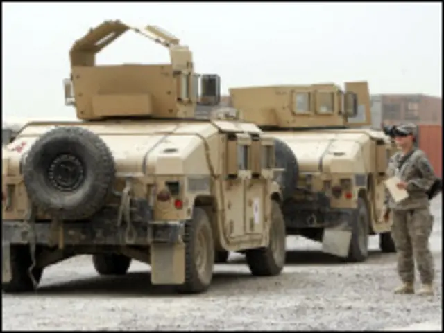 امریکايي پوځيان په افغانستان کې 