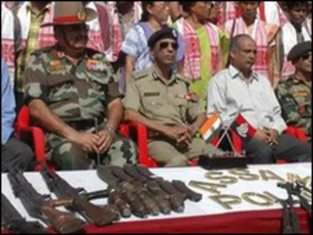 अल्फ़ा विद्रोहियों की गिरफ़्तारी (फ़ाइल फ़ोटो)