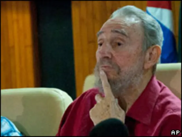 Fidel Castro, expresidente de Cuba