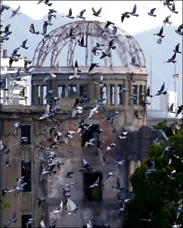 Actos conmemorativos en Hiroshima