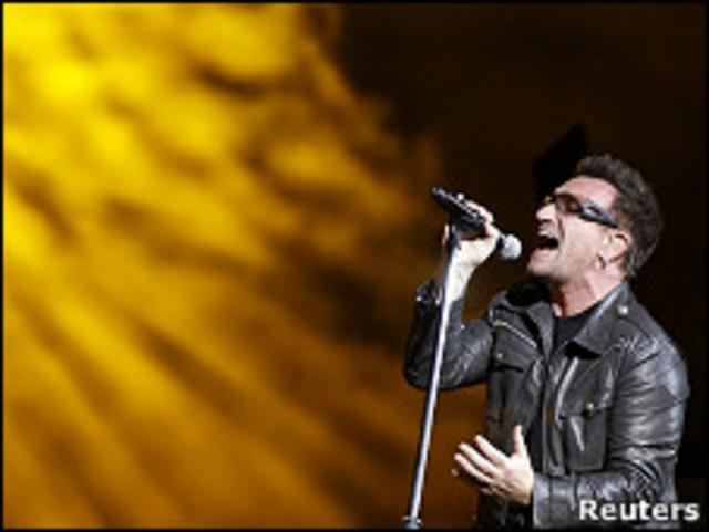 Bono, cantante de U2