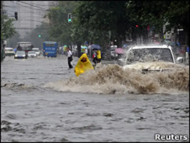 په چین کې سېلابونه