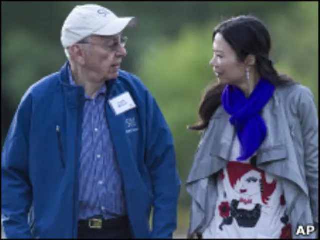 默多克和鄧文迪