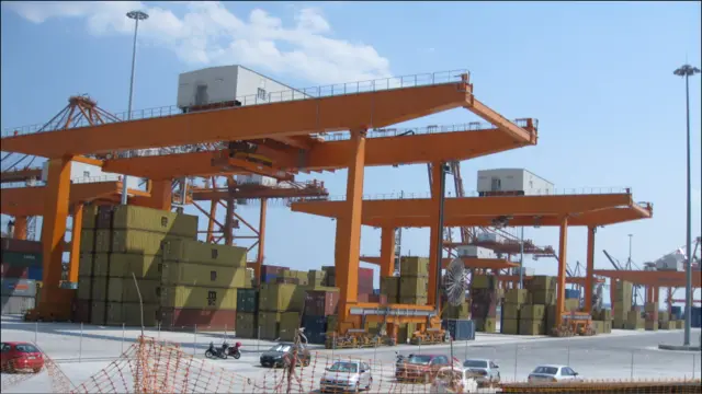 比雷埃夫斯港貨運港中國遠洋集團2號集裝箱碼頭