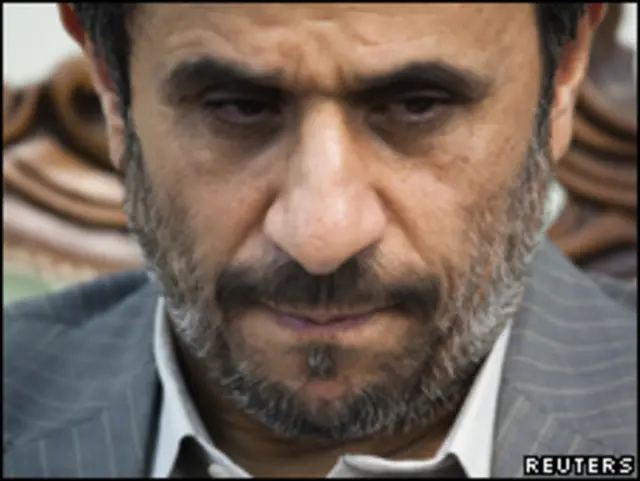 O presidente do Irã, Mahmoud Ahmadinejad, durante cerimônia em Teerã, no último dia 9 de agosto (Reuters/Arquivo)