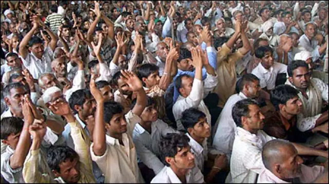 आंदोलनरत किसान