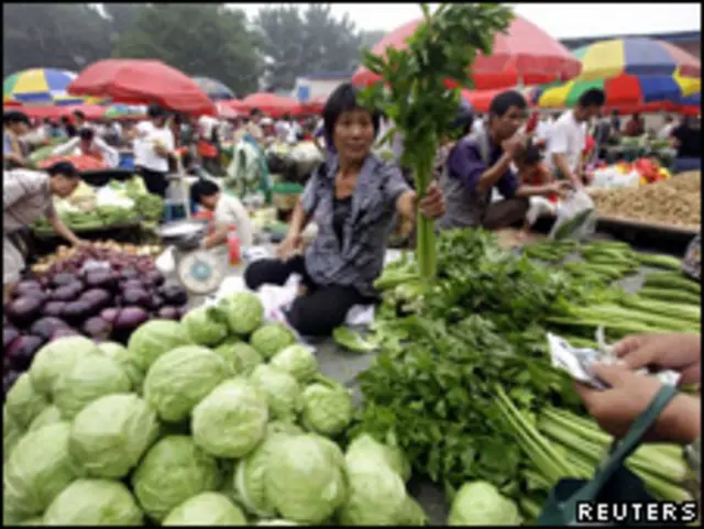 北京蔬菜自由市場（11/08/2010）
