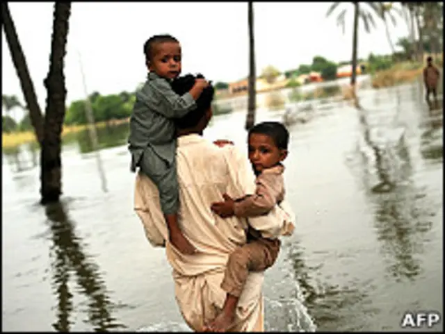 Korban banjir Pakistan