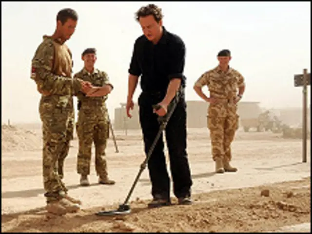 PM Cameron di Afghanistan