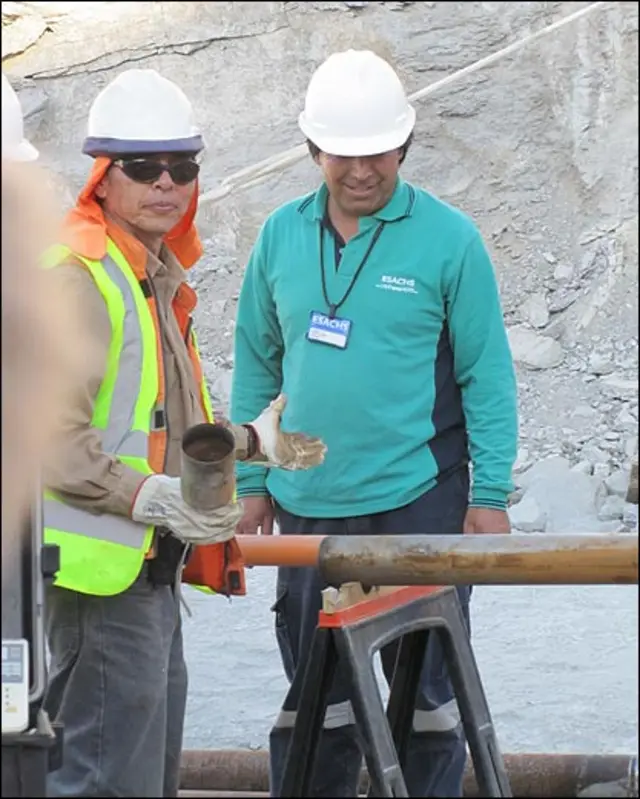 Mina de San José, Chile