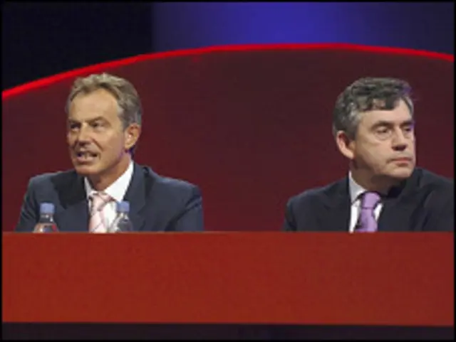 Tony Blair dan Gordon Bron