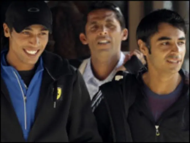 پاکستانی کرکٹرز فائل فوٹو