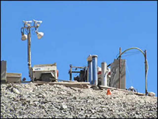 Máquina perforadora Strata (Foto: Rodrigo Bustamante)