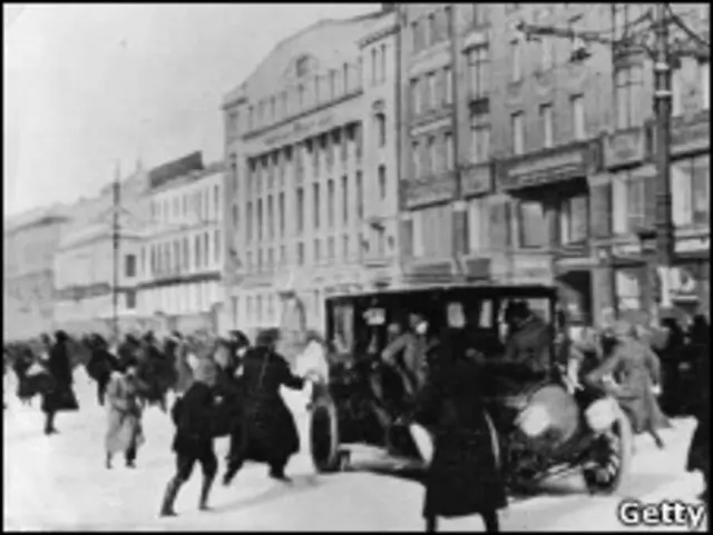 Октябрьская революция в Петрограде