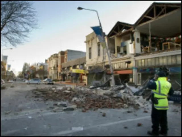 زلزال نيوزيلندا