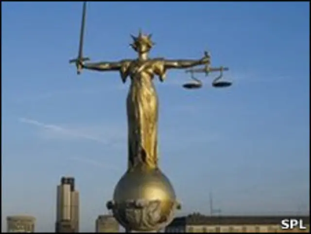 象征司法公正的女神