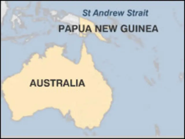 Peta Papua Nugini