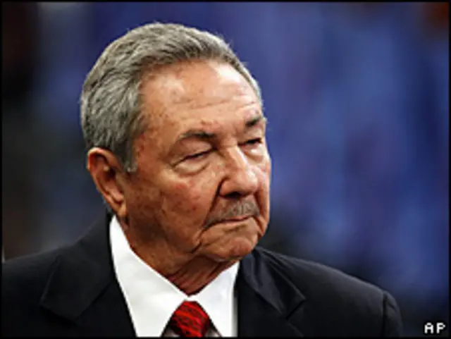 Raúl Castro, presidente de Cuba.