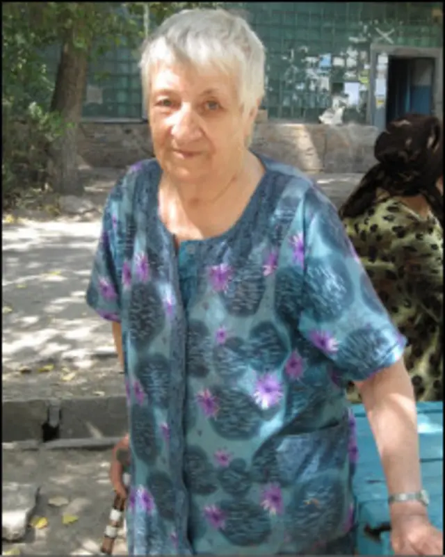 Киргизская пенсионерка Раида Ивановна