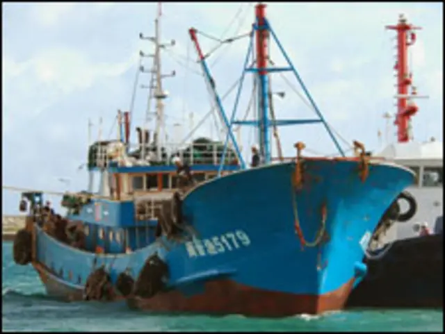 Jepang menahan kapal nelayan Cina di wilayah yang masih menjadi sengketa