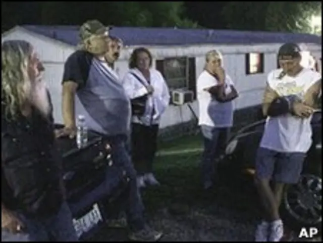 尼斯开枪杀人的肯德基州一个拖车场