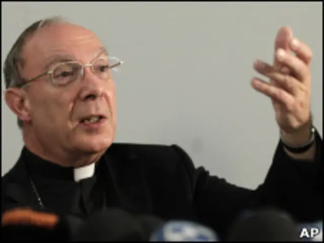 O arcebispo belga André-Joseph Leonard