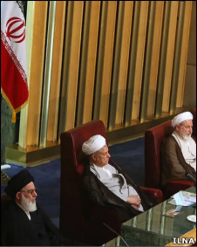 اکبر هاشمی رفسنجانی، محمد یزدی و آقای هاشمی شاهرودی