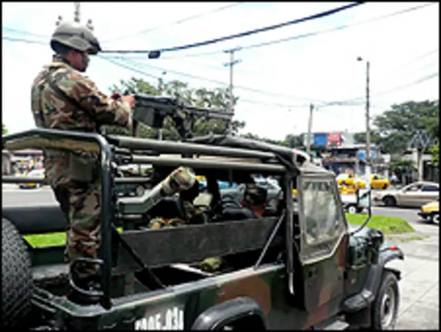 Paro de transporte en El Salvador