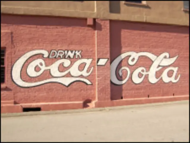 Самая старая наружная реклама Coca-Cola