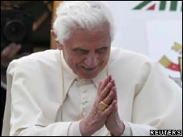 O papa Bento 16
