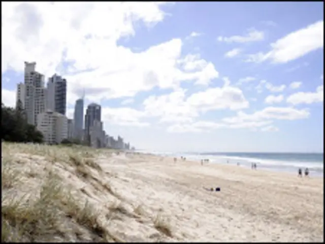 قبلة التزحلق على الأمواج بكوينزلاند