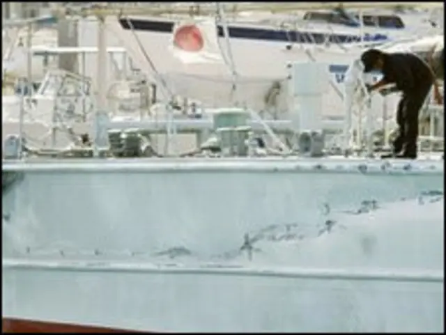 kapal patroli Jepang diselidiki pasca tabrakan dengan pukat Cina