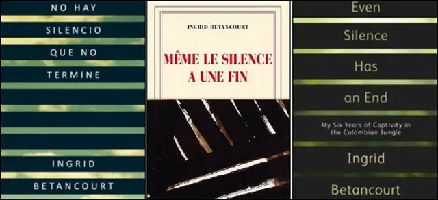 Capa del nuevo libro de Ingrid Betancourt