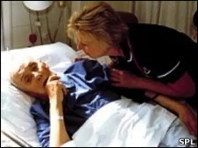 Больной старческим слабоумием