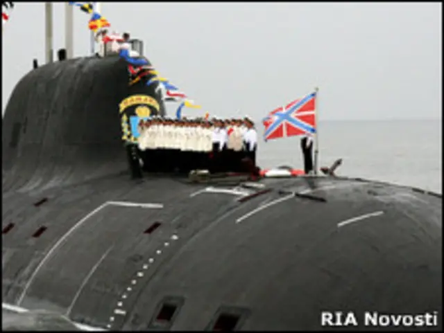 Российская атомная подлодка "Самара"