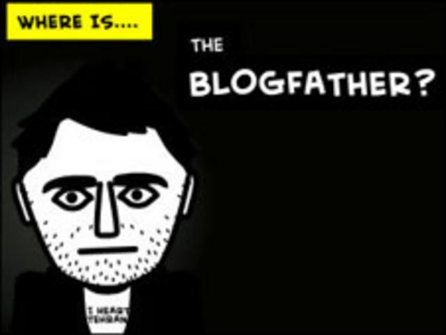 Imagen de la campaña "Free Blogfather" (Flickr Hoder)