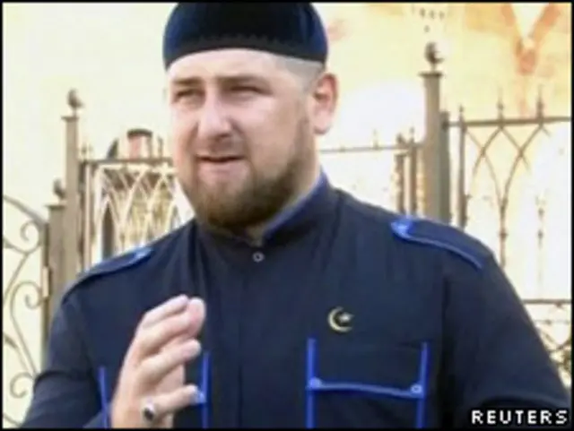 Рамзан Кадыров в Центорое