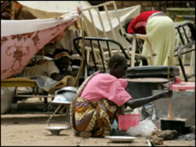 نازحون جنوبيون في العاصمة الخرطوم