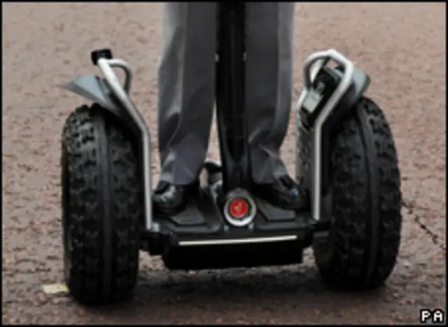 Segway (Foto de archivo)