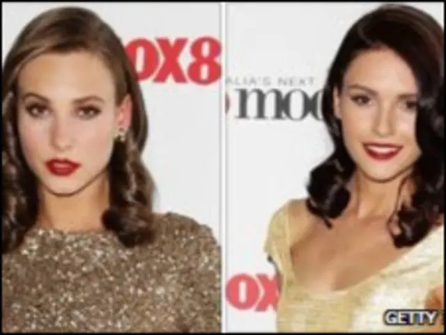 केल्सी मार्टिनोविच (बाएं) को विजेता घोषित कर दिया गया था जबकि असल विजेता थीं अमांदा वेयर.