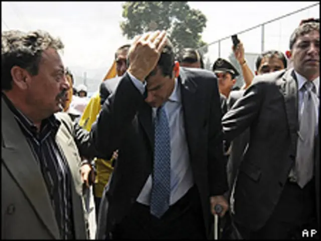 Rafael Correa, presidente de Ecuador.