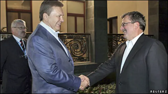 Янукович і Коморовський у Ялті