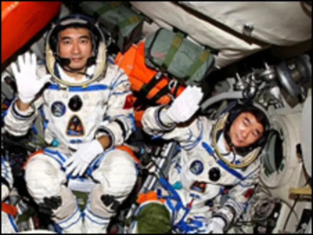 فضانوردان چینی