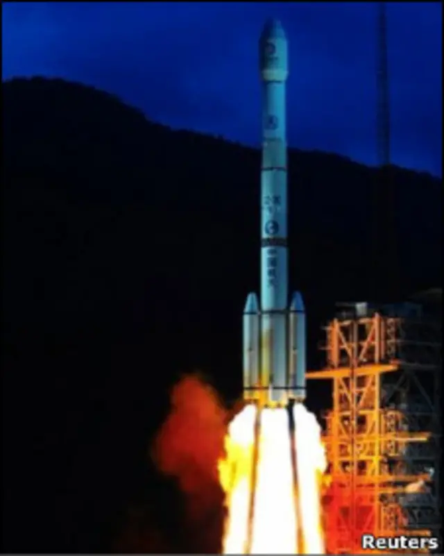 Китайская космическая ракета