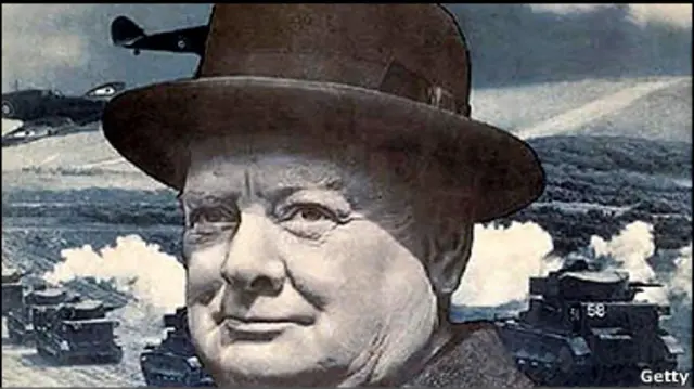 Полум'яними промовами Вінстон Черчілль підтримував моральний дух співвітчизників під час Битви за Британію