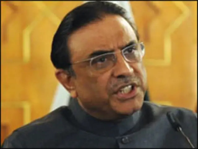 Presiden Asif Ali Zardari